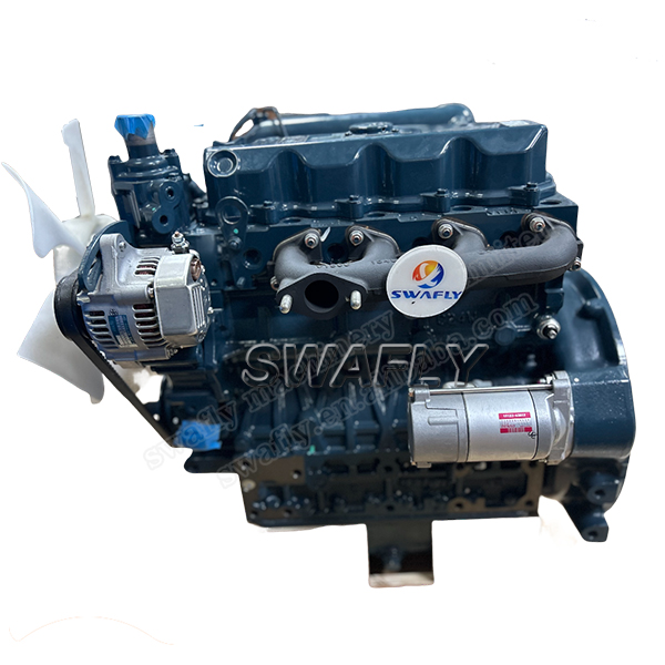 कुबोटा V2403-M-DI-E3B इंजन 2600RPM 36KW