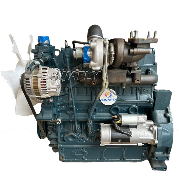 कुबोटा V3600-T इंजन 2600RPM 63KW